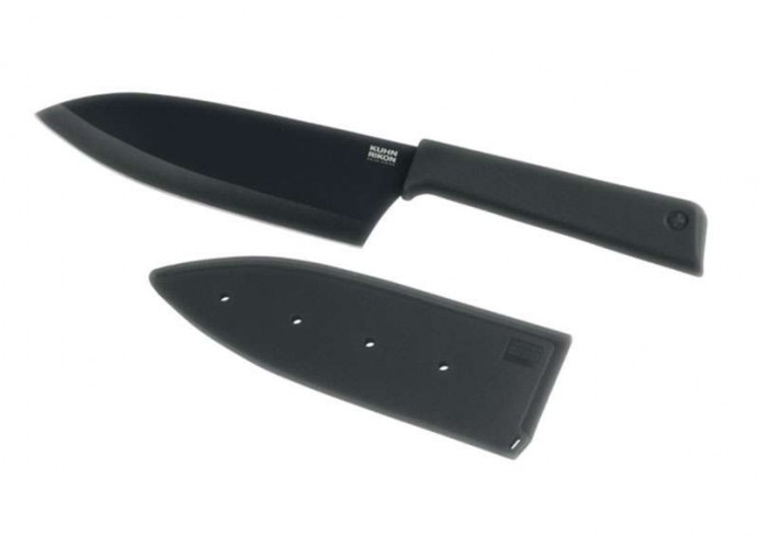 Couteau Santoku Khun Rikon 10 " de pointe