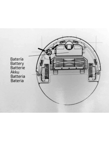 Imagen de Batería Aspirador Conga 3090 recambio aspirador en