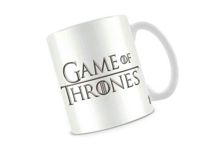 Taza Ceramica Juego de Tronos Logo Oficial