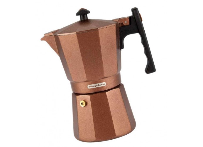 Imagen de Cafetera Italiana Magefesa Jamaica Brown 6 Tazas en