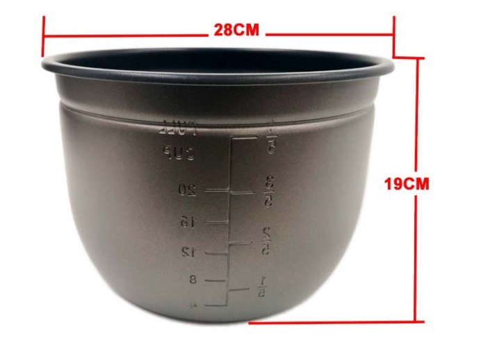 Bucket Daikin for pots electric GM F and G-10 litres