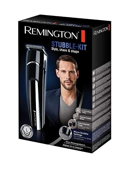 Juego de recortadora de barba Remington para hombres MB4110