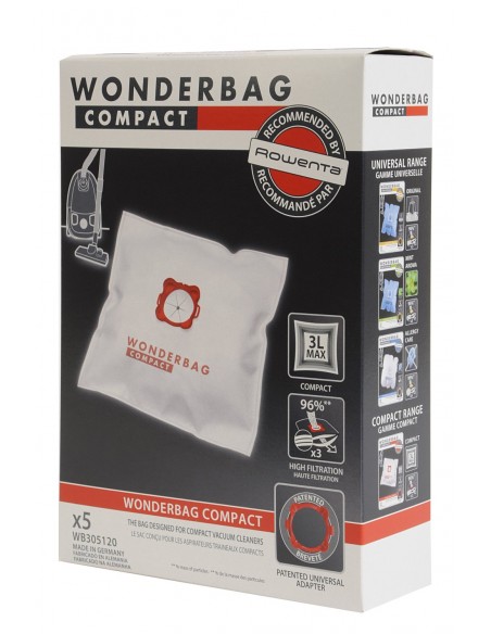 Bags Wonderbag Compact Rowenta x 5