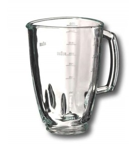 Glas Karaffe Ersatz für Glas Braun Multiquick Mixer