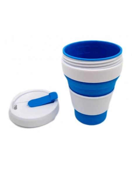 Glass Coffee Collapsible Silicone 350ml