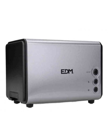 Tostadora EDM Dos Ranuras Tacto frío 850w 07704