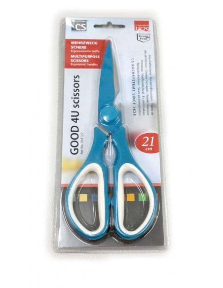 GOOD4U blue kitchen scissors