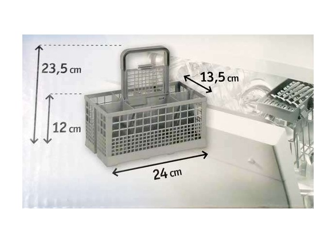 Universal dishwasher basket