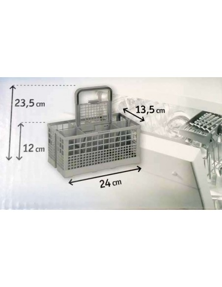 Universal dishwasher basket