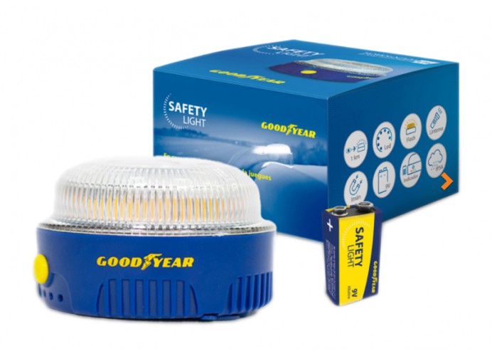 Semaforo di emergenza approvato V16 Goodyear