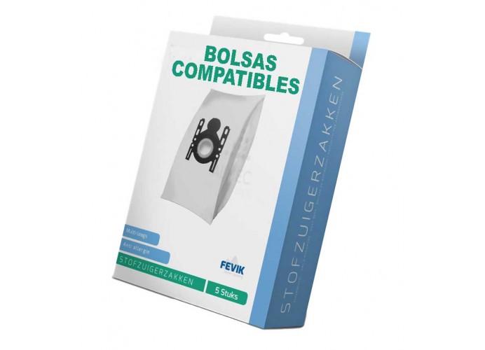 Bolsas Compatibles Aspiradores FEVIK 52100-5