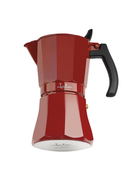 Picture of Italian coffee maker for induction Jata Vulcano 6 Cups