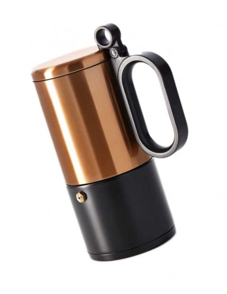 Cafetera Italiana Inoxidable Bra Kaffe 6 tazas