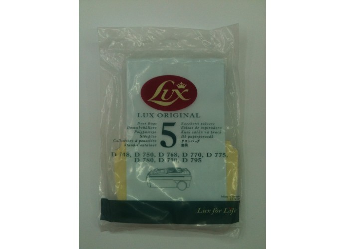 Lux D775 vacuum cleaner bags