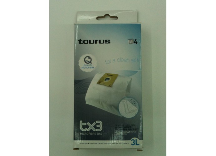 Vacuum cleaner bags Taurus Auris