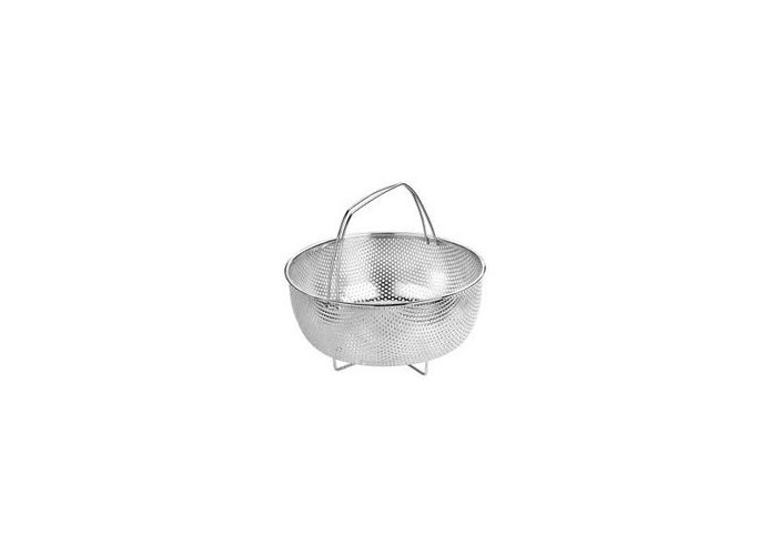 Basket stainless steam pot. 22 cm