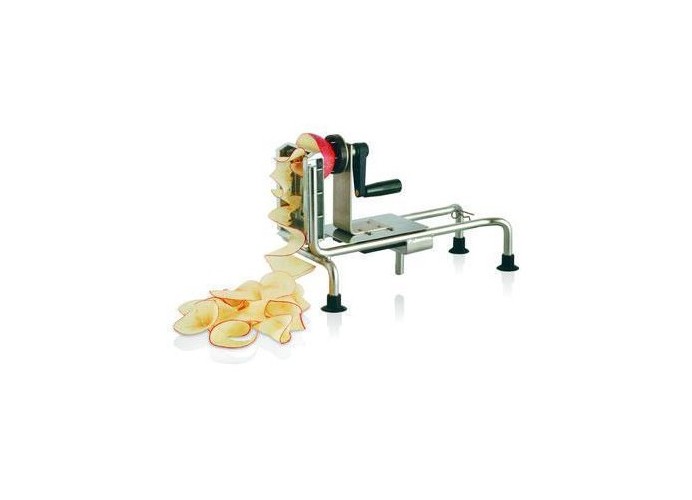 Machine for vegetable spirals