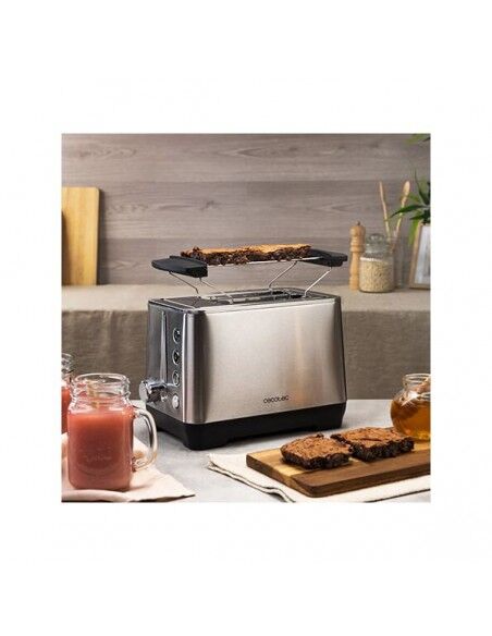 Imagen de Tostadora Cecotec BigToast Double 1000 W Acero