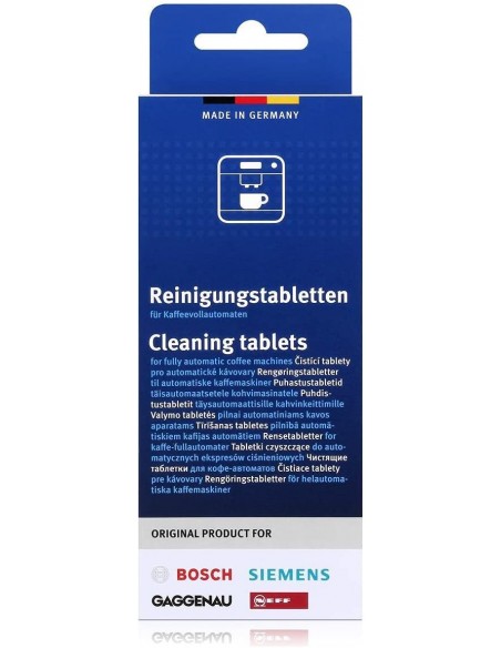 Tabletten, reinigungsmittel für Kaffeemaschinen Bosch