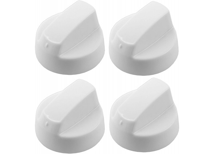 Image of Marketplace - 4X Universal White Knob for Kitchen in