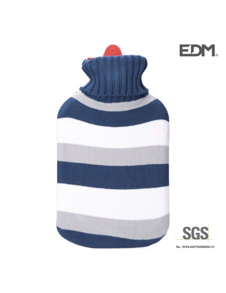 Image of Hot Water Bag EDM wool cover decorated in