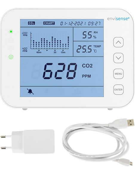 Imagen de Detector de CO2 Envisense en Servimenaje