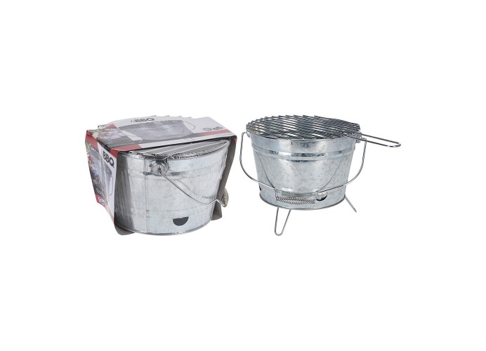 Imagen de BARBACOA DE ZINC MODELO BARRIL Ø27cm BBQ en