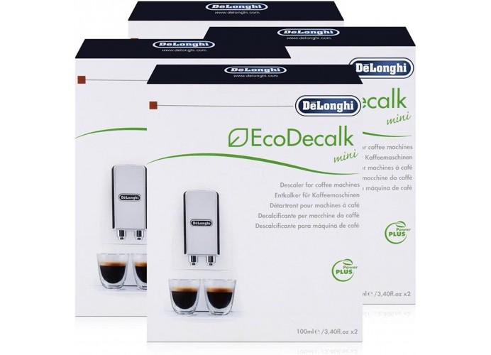 Delonghi EcoDecalk 4 pezzi confezioni (totale 8x100 ml borse)