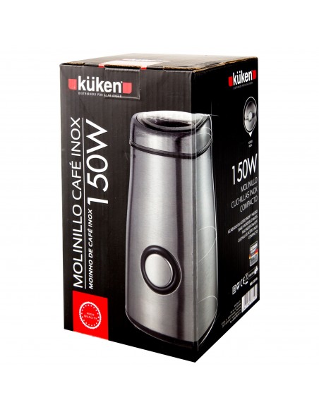 Molinillo Café 150w inox KUKEN