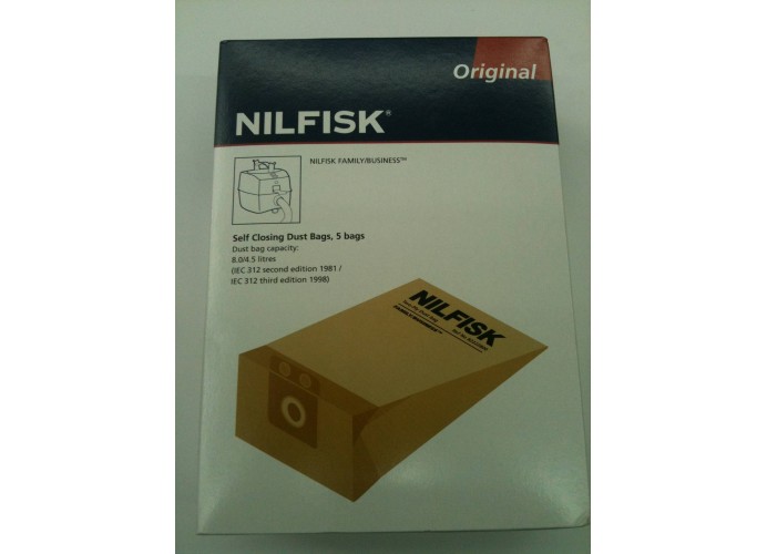 Bolsas aspirador Nilfisk serie GM80 GM90