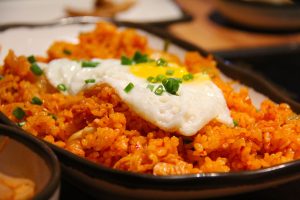 Arroz con sobrasada 