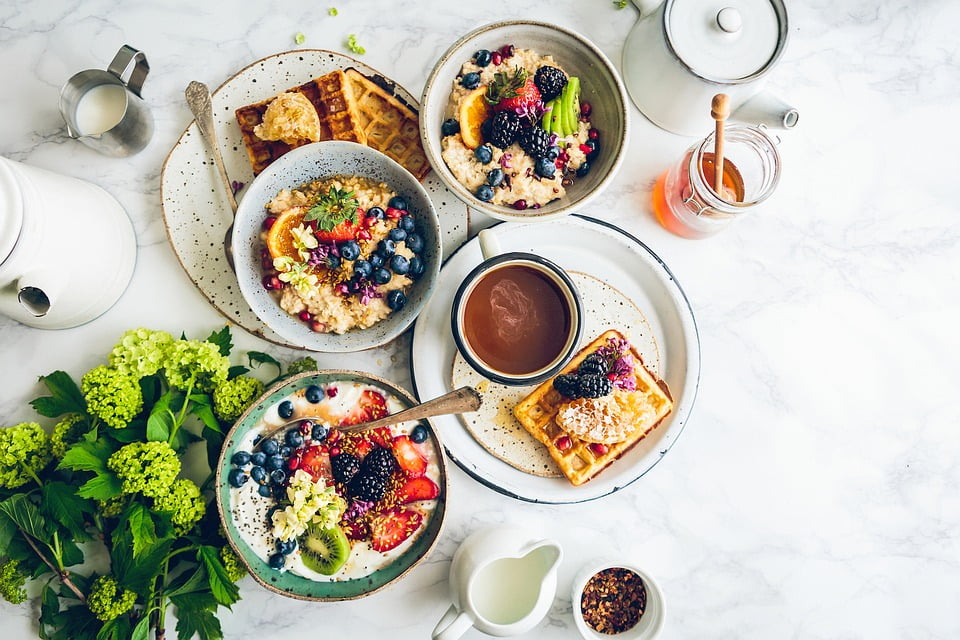 Desayuno dulce o salado