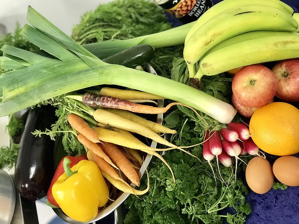 frutas y verduras de temporada