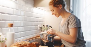 Alimentación saludable en casa